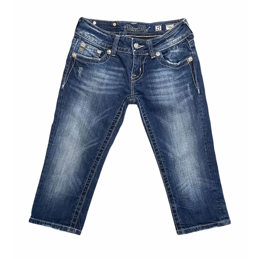 Miss Me Cropped Jeans - Style JE5427C2 - Size 25